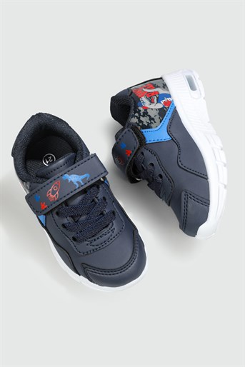 Işıklı Sneaker Laci Sax Çocuk Spor Ayakkabı NESSI PU Çocuk Günlük Spor Ayakkabı Kinetix SVNÇ NESSI PU BEBE SPOR